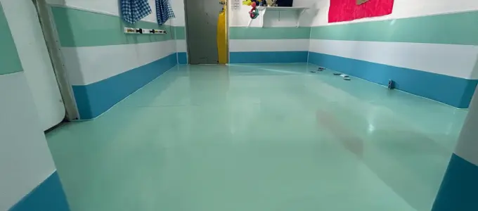 Piso Para Berçário Baby Piso - Verde Bebê, Azul Bebê e Branco